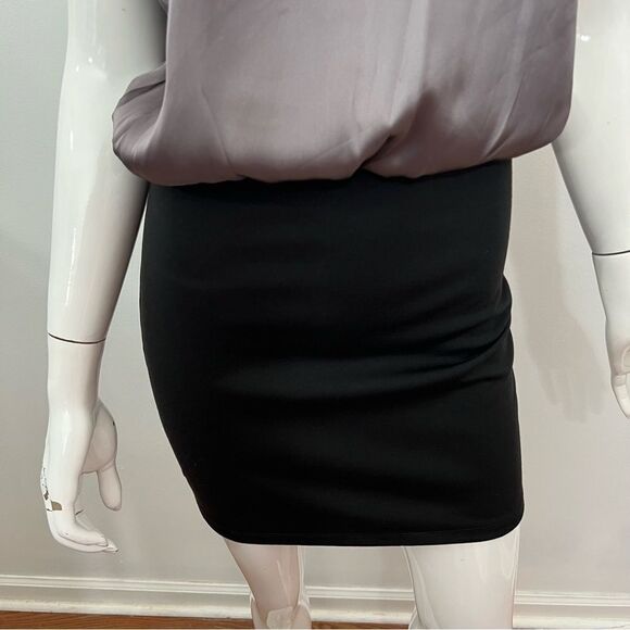 NWOT One Clothing Gray Blouson Black Skirt Mini Dress‎ - XS - Picture 8 of 13